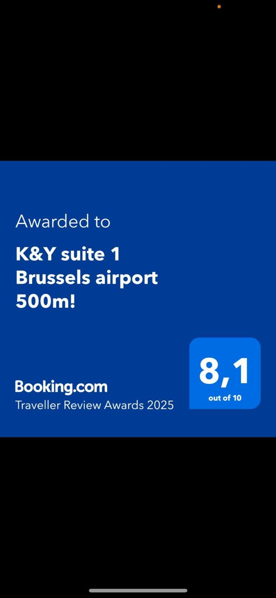 K&Y Suite 1 Brussels Airport 500M! 扎芬特姆 外观 照片
